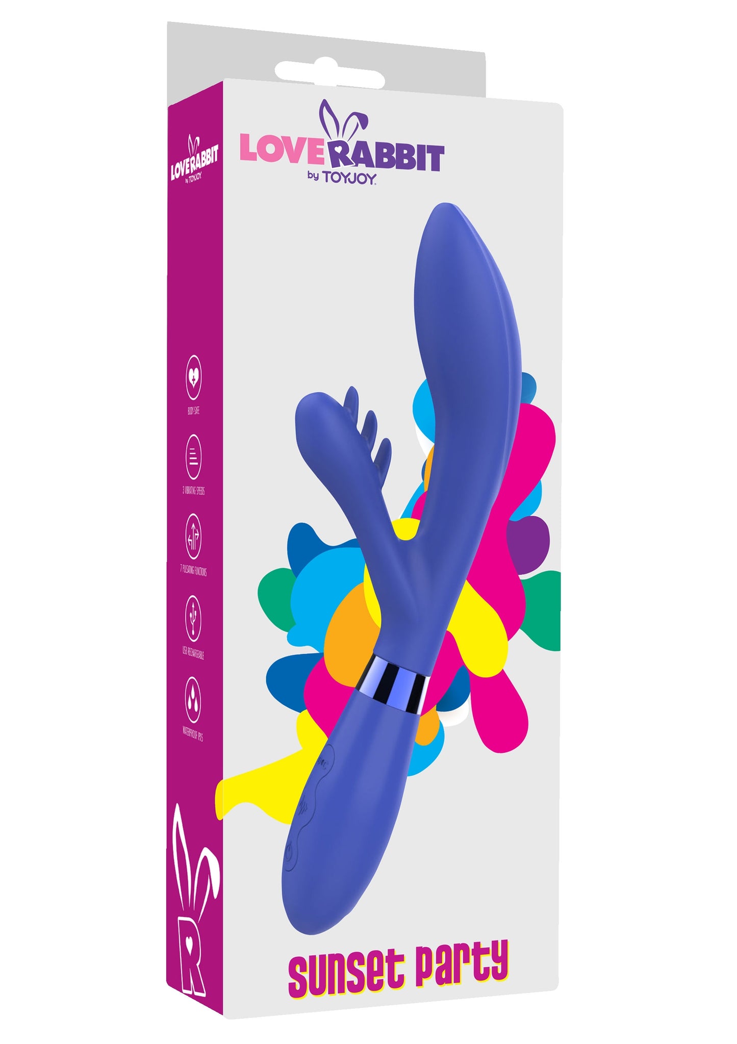 Vibromasseur Rabbit Sunset Party 23cm