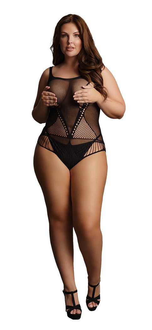 Body Grande Taille Noir