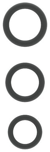 Lot de 3 cockrings Silicone Sono n°25 Gris