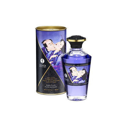 Huile de massage chauffante SHUNGA