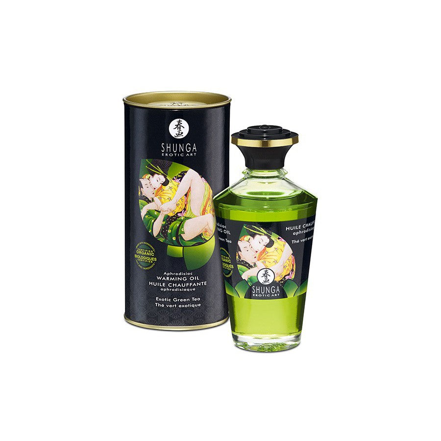 Huile de massage chauffante SHUNGA