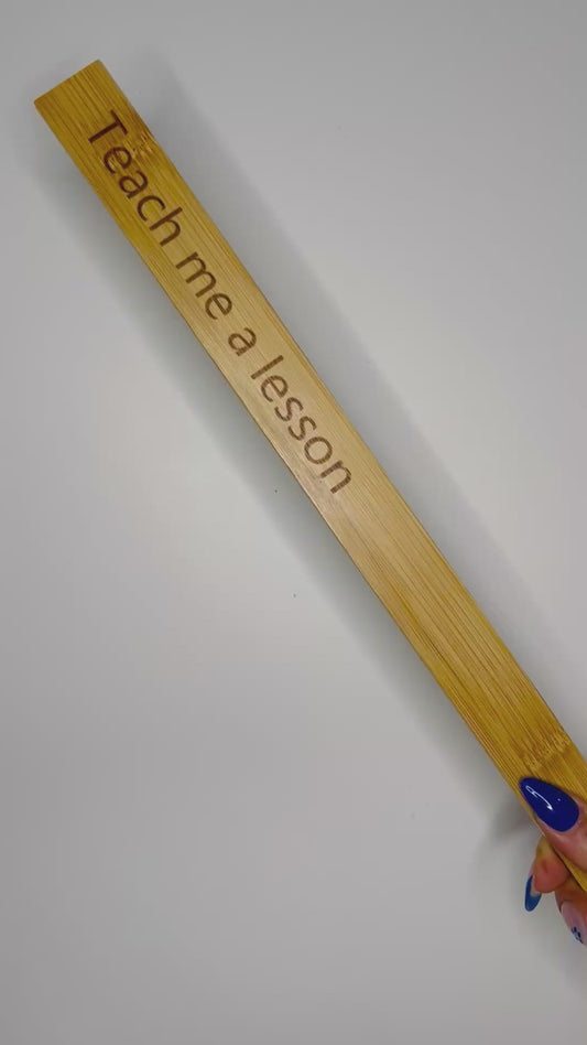 Paddle en bambou Teach Me a Lesson 40cm